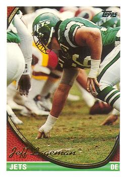 Jeff Lageman New York Jets 1994 Topps NFL #415